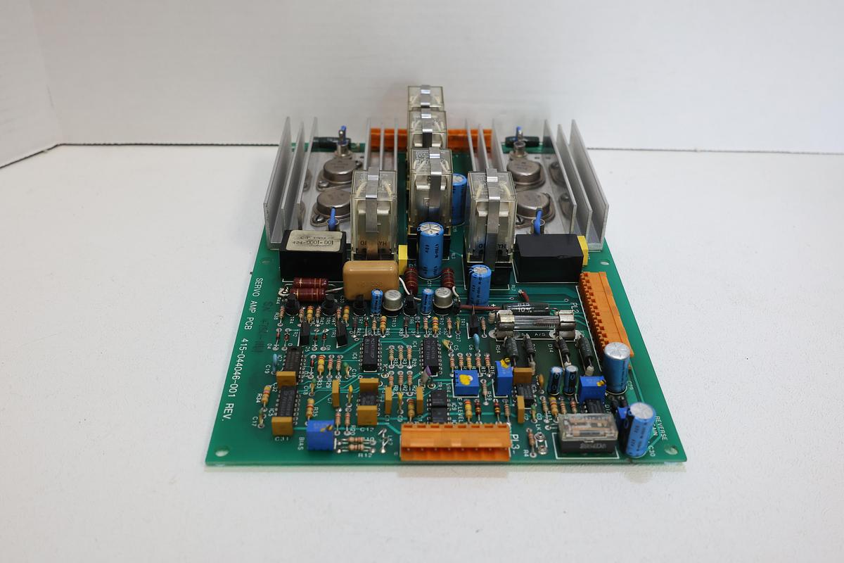 Used SERVO AMP PCB 415-044046-001 REV. C Industrial Servo Amplifier Control Board