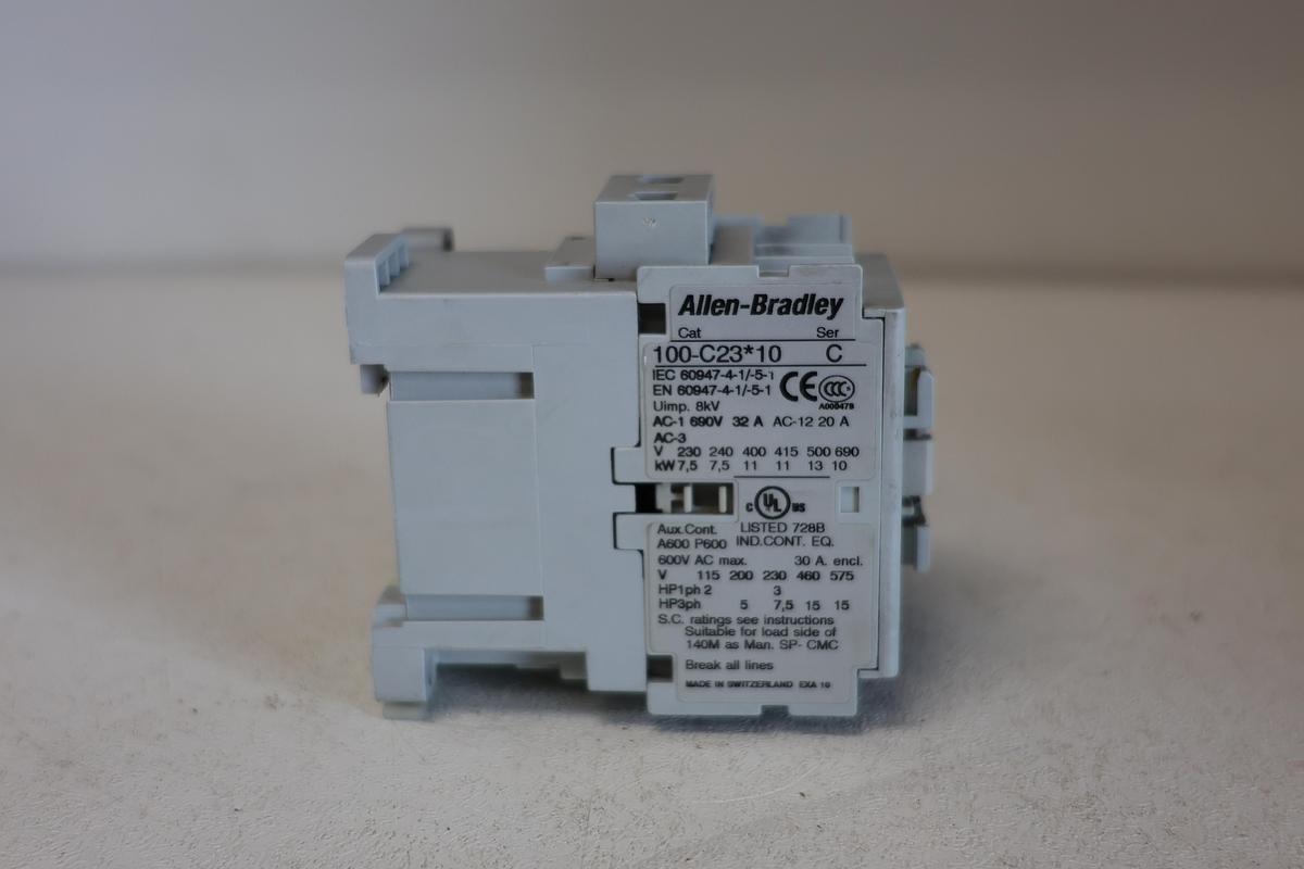 Used Allen Bradley 100-C23*10 Ser. C