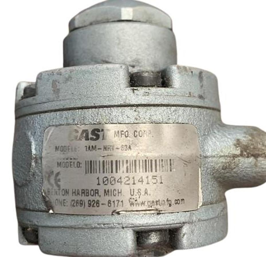 Used Gast 1AM-NRV-63A Lubricated Air Motor 