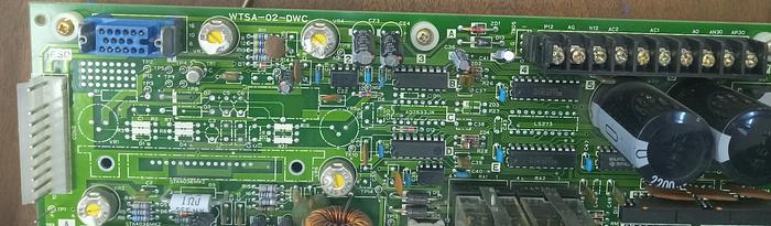 Used Mitsubishi WTSA-02-DWC Circuit Board BY171A524G51A - GHA-18