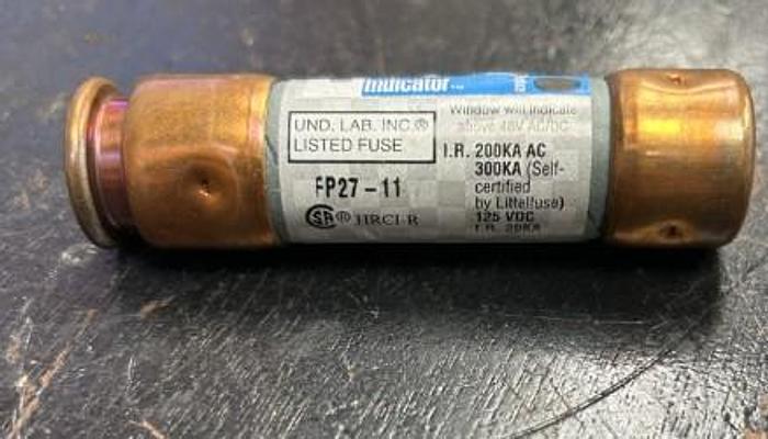 Used Lot if 7 Littelfuse FLNR 40 ID 40 Amp Time Delay Current Limiting Fuses - GHA-63-D22