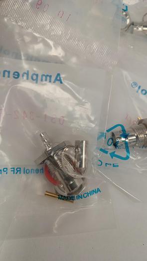 Lot of 10 Amphenol 31-342-RFX Coaxial Connector GHB4
