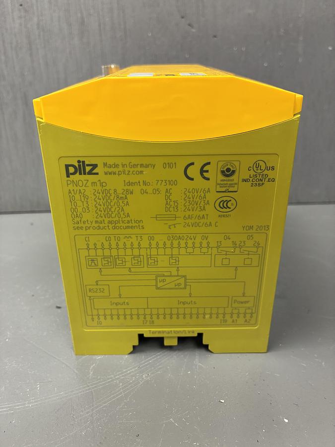 Used  PILZ PNOZ M1P Safety Controller – Modular Base Unit for PNOZ multi–System GHC-15