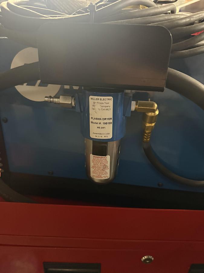 Used Miller Electric Plasma Cutter, Spectrum 875, 90psi, 20ft. 907583