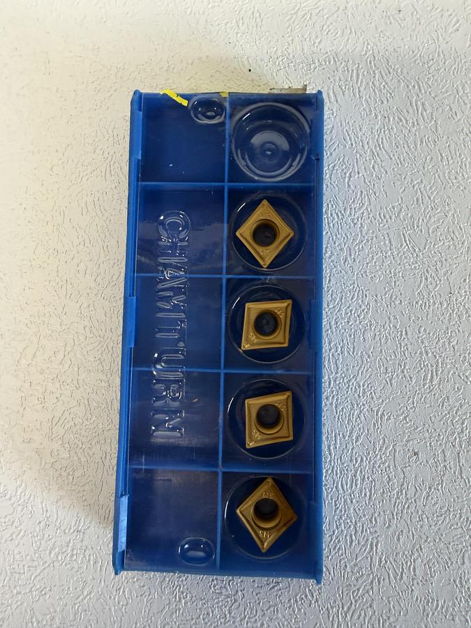 Used Iscar CC95MT 100504-SM IC9025 Carbide Cham-Turn Turning Inserts (Box of 4)