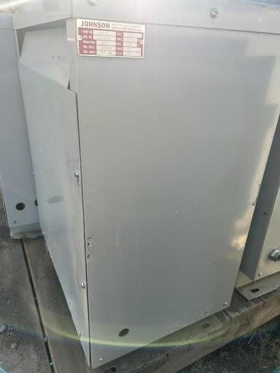 Used Johnson J13744 20 KVA 3 PH Transformer - GHO-JO