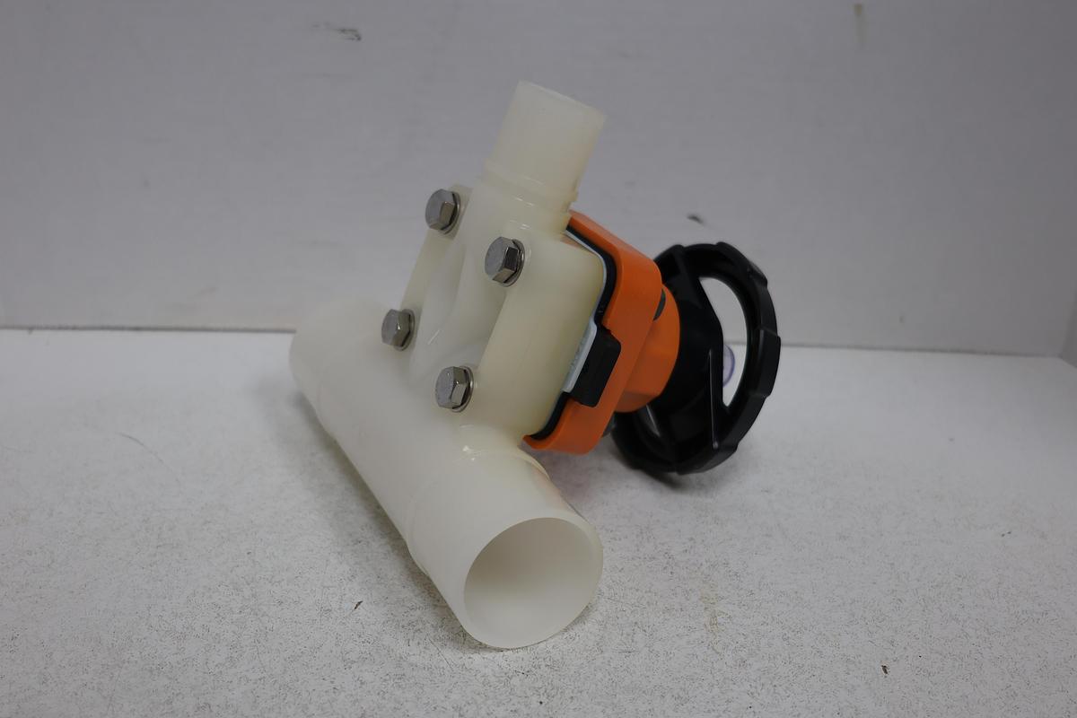 George Fischer +GF+ 175.319.009 SYGEF BCF-HP Zero Static Diaphragm Valve GHA-10