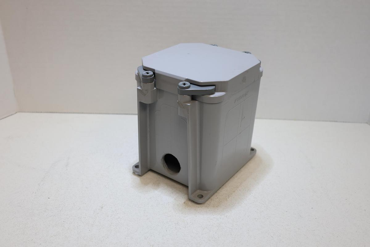 Used Kraloy PVC Weatherproof Electrical Enclosure Junction Box w/ Gasketed Lid