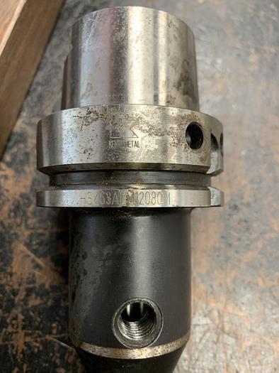 Used Kennametal HSK63AEM12080M End Mill Holder GHA-gs38