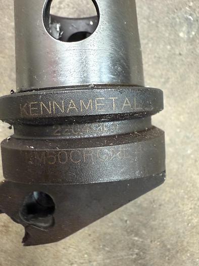 Used KENNAMETAL KM50CRCNL4 INDEXABLE TURNING HEAD GHA-GS34