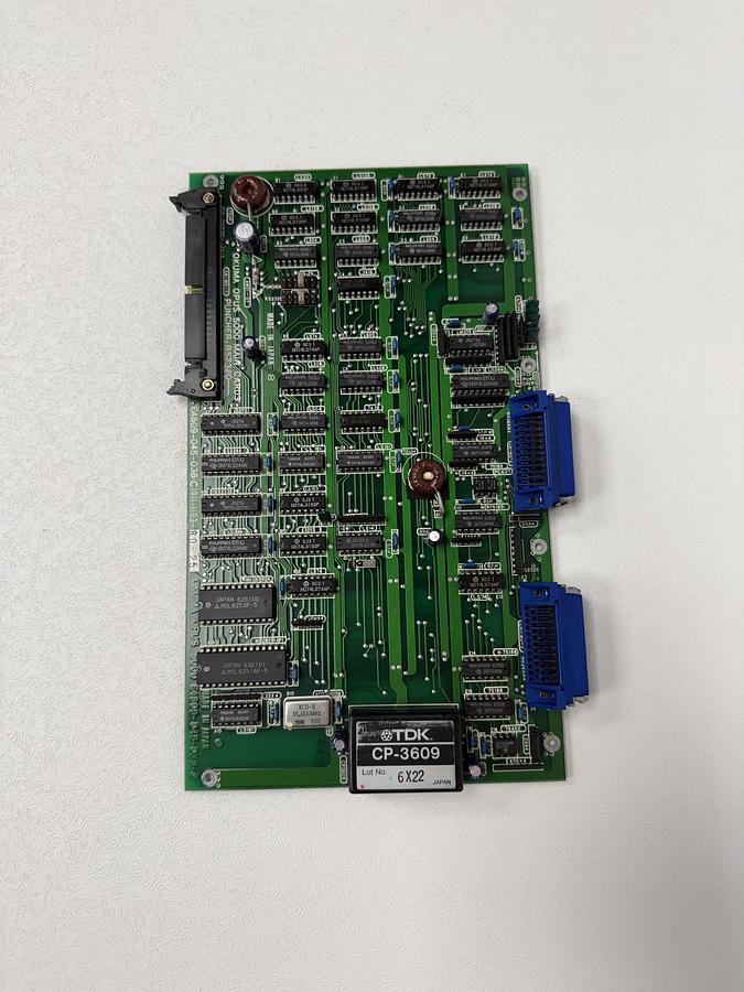Used Okuma OPUS 5000 Main Card 3 Puncher, RS232C E4809-045-038-C GHA-31