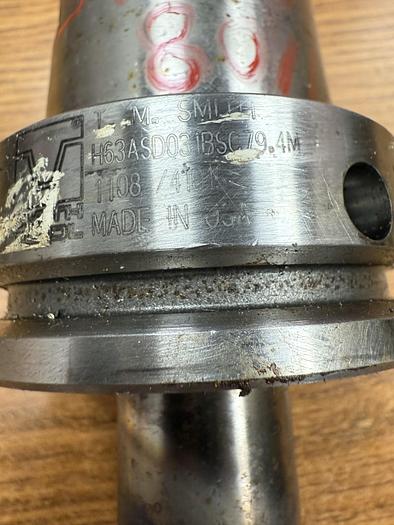 Used T.M. SMITH H63ASD031BSC79.4M SHRINK FIT TOOL HOLDER GHA-GS44