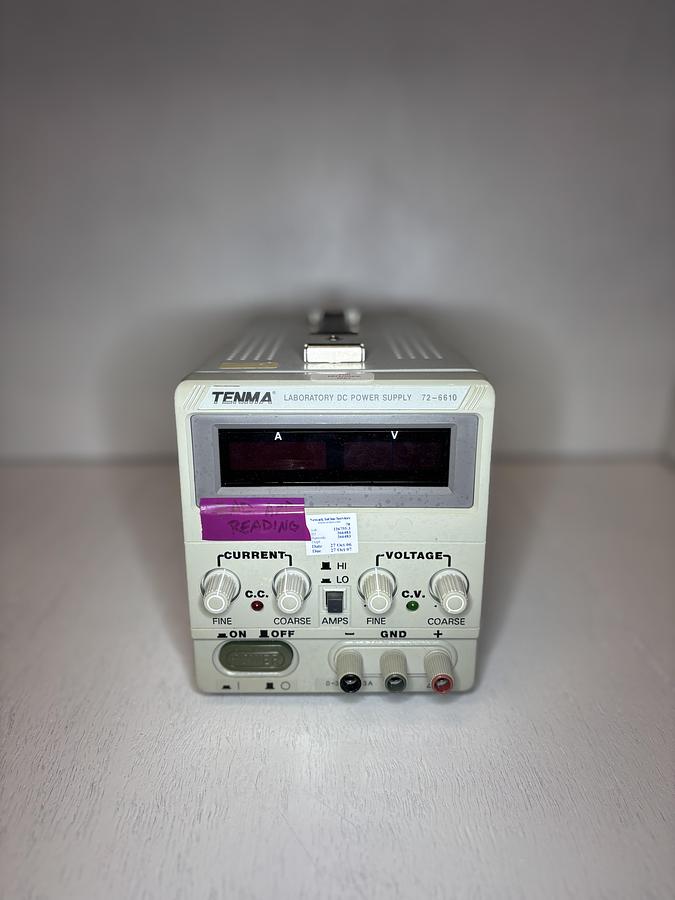 Used (PARTS ONLY!!) Tenma 72-6610 Labratory DC Power Supply GHA-123