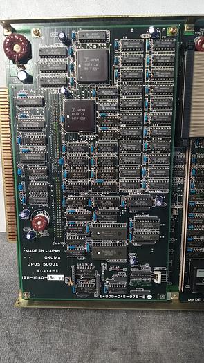 Used Okuma Opus5000-II E4809-045-074-E + 3 other cards (see desc) GHB-74