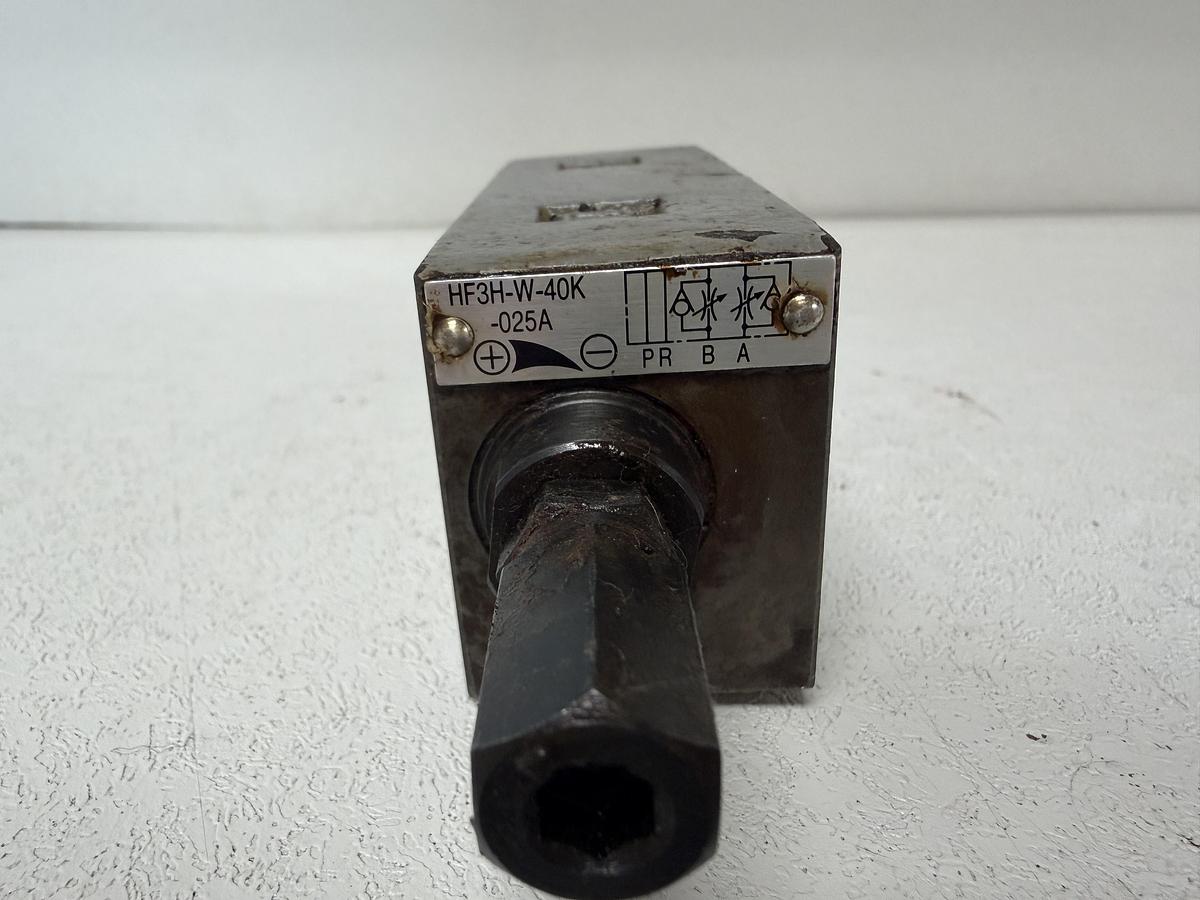 Used Toyo-Oki HF3H-W40K-025A Solenoid Valve MFG. NO. 5A02 GHA-181
