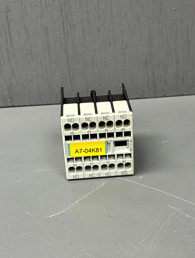 Used Siemens 3RH1911‑2GA22 Auxiliary Contact Block GHC-36