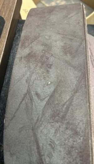 Used 6 Pcs - 4" X 36" True-Maxx Aluminum Oxide Full Resin 100 grit sanding belts - GHB-73