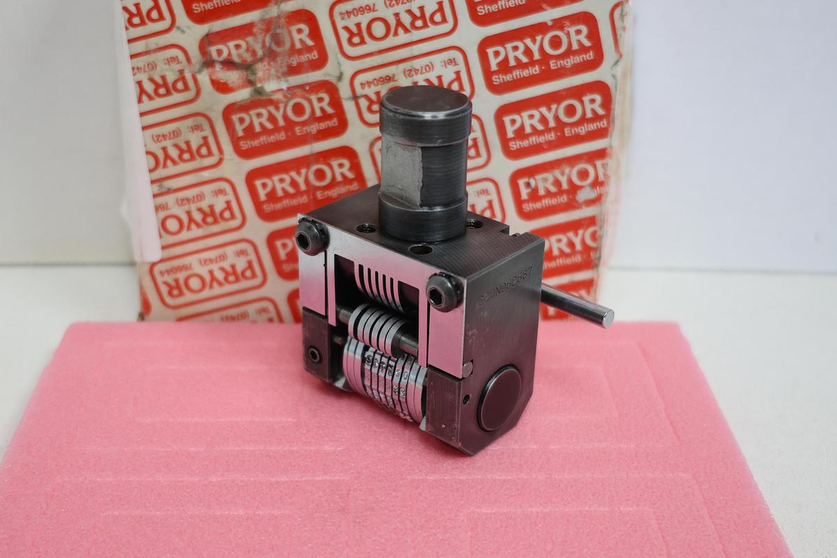 Used Pryor Series 2000 6 Digit (5/8" Total width) Auto Numbering Head - GHA-117