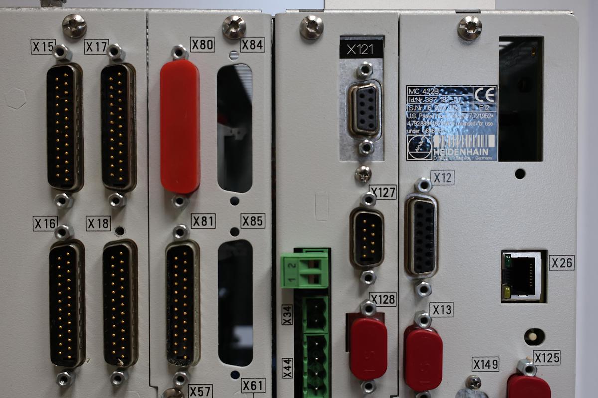 Used HEIDENHAIN iTNC 530 MC 422B CC 422 DP 387543-01 CNC Control Module Set