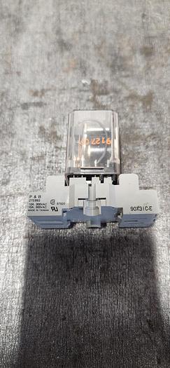 Used (Lot of 2) Potter & Brumfield Relay KUP-14A15-120 w/27E893 Base - GHB-68-A2
