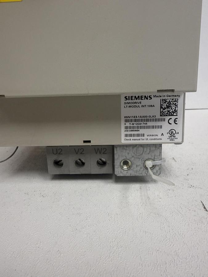 Used Siemens 6SN1123-1AA00-0LA3 Power Module Ver. A GHC-50