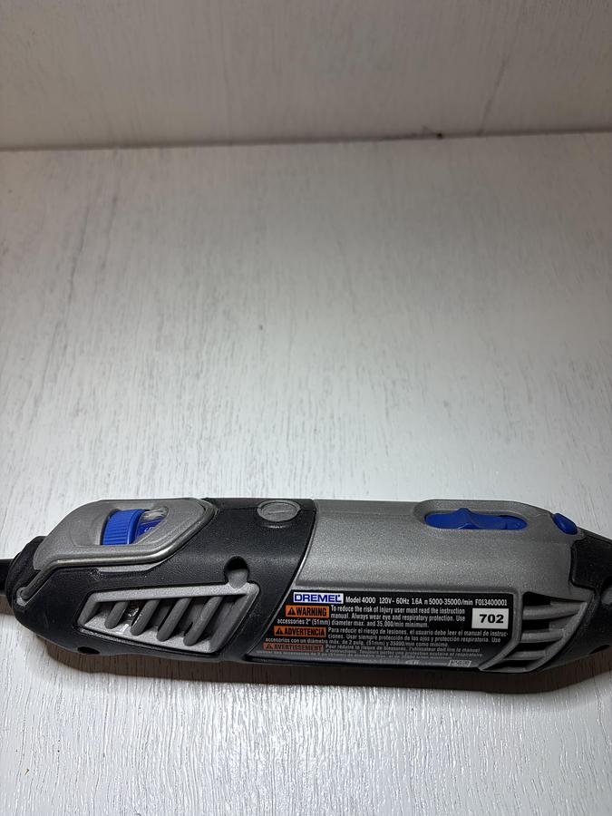 Used Dremel 4000 Speed Rotary Tool 120V-60Hz GHA-63