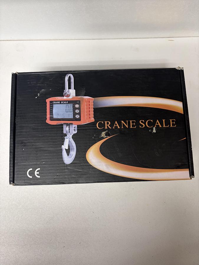 Hanging Scale 2200 lbs/1000 kg Digital Crane Scale Heavy Duty w/LCD Display  GHC-33