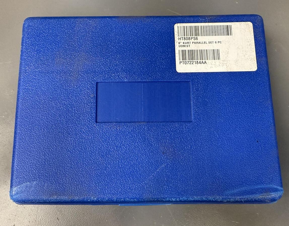 Used Kurt 8" Parallel Set HT808PS6 1"-2-1/8" GHB-50