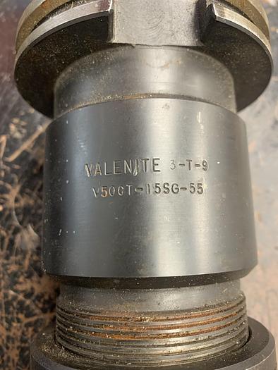 Used Valenite Cat 50 Collet Chuck Tool Holder 