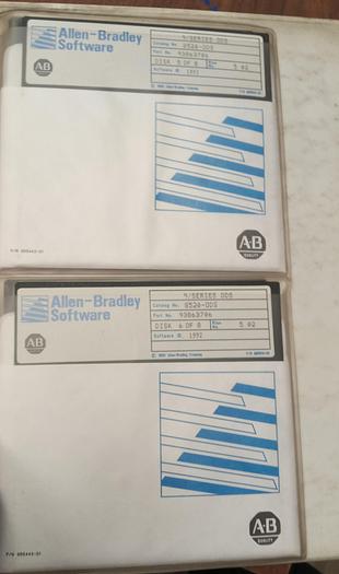 Used Allen-Bradley 9/Series CNC ODS Software - GHGC-D21
