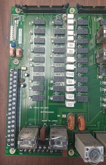Used MITSUBISHI MRAA-02-DWC CIRCUIT BOARD BY171E500G51 - GHB-