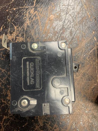 Used 10 Pack Cutler-Hammer Quicklag 20 Amp 1P Circuit Breaker GHA-gs55