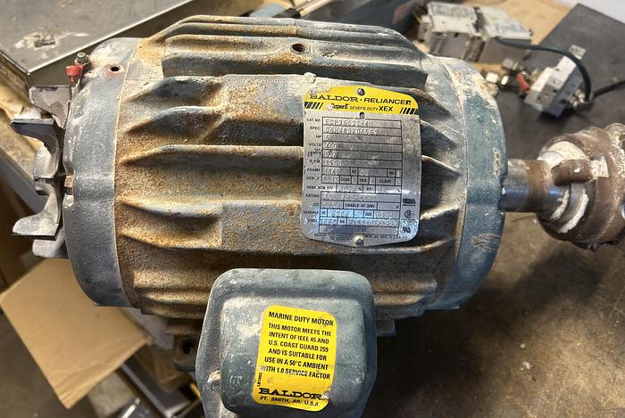 Used Baldor Reliance ECP3663T AC Motor, 5HP Frame 184T - Used - GHB-83