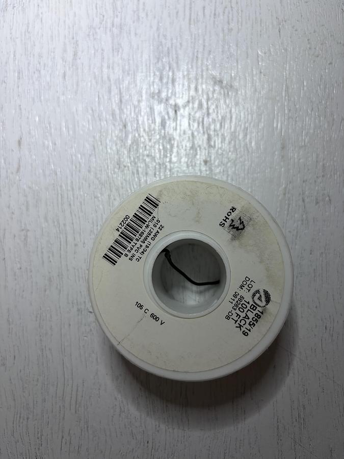 Alpha Wire Company MIL-W-16878D Type B 1855/19 Hook-up Wire 100ft GHA-178
