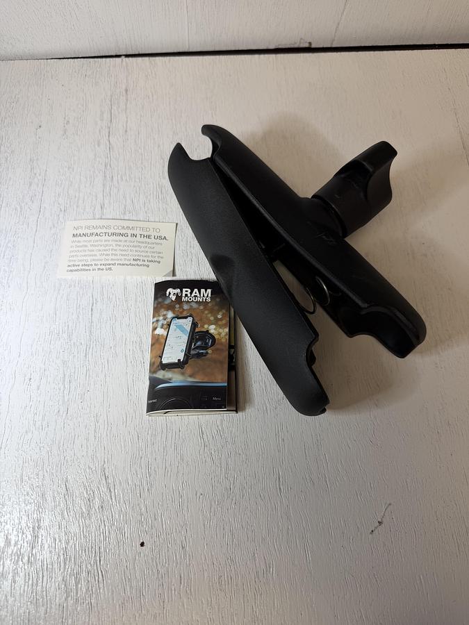 Used RAM Mounts Double Socket Arm RAM-D-201U Medium Arm Compatible with D Size 2.25" Ball Components GHA-77