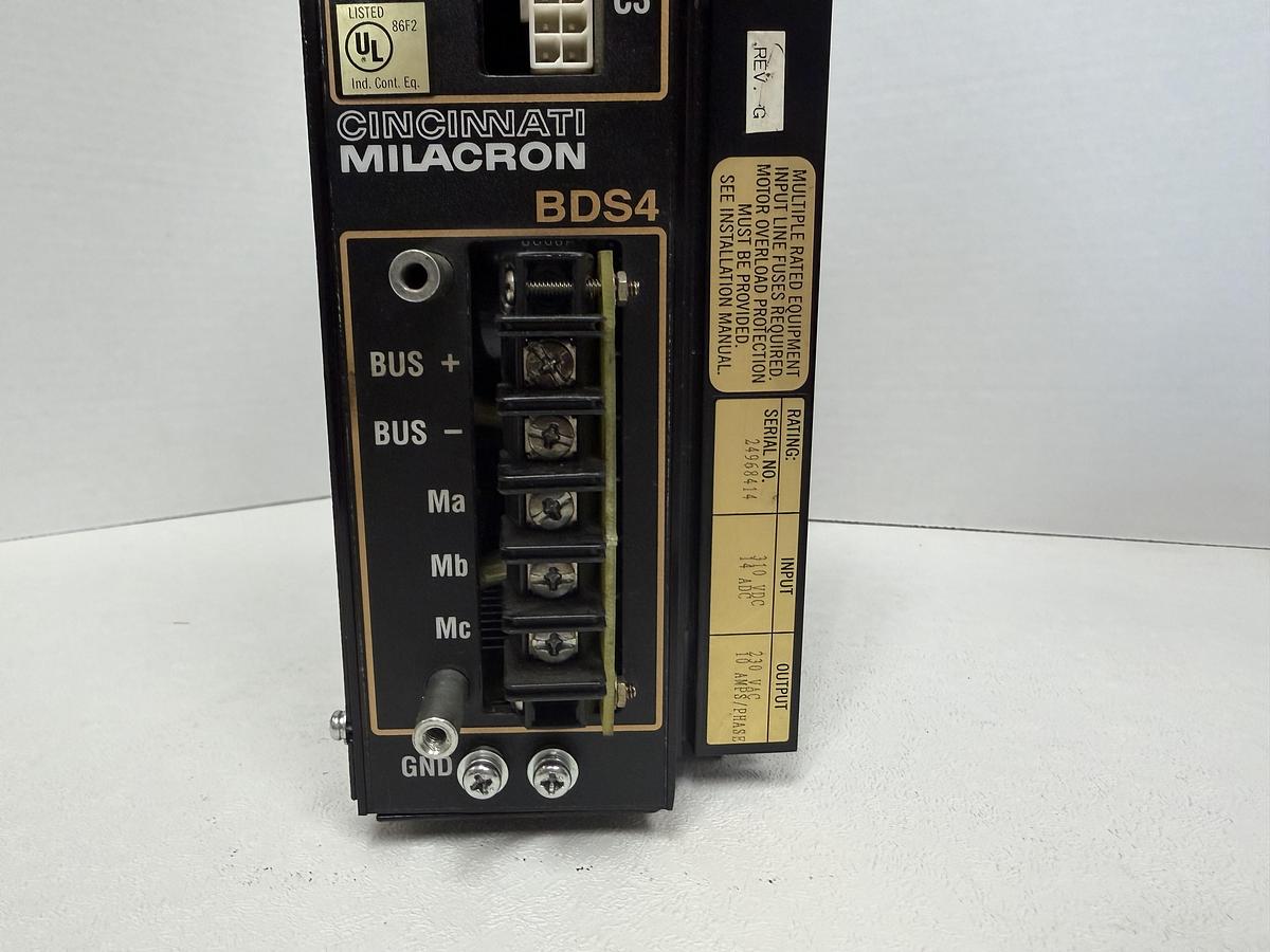 Used Cincinnati Milacron Vickers BDS4-210-23-414W32 Servo Drive GHA-51 