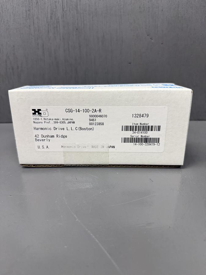 Used Harmonic Drive CSG-14-100-2A-R Component Set GHC-25