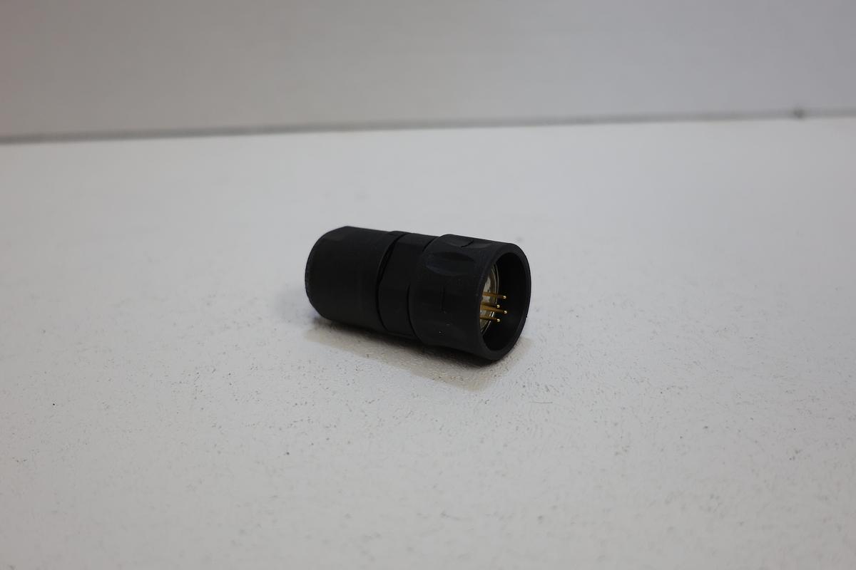 Used Heidenhain 291697-27 M23 Circular Male Connector Assembly CNC Encoder Plug Used
