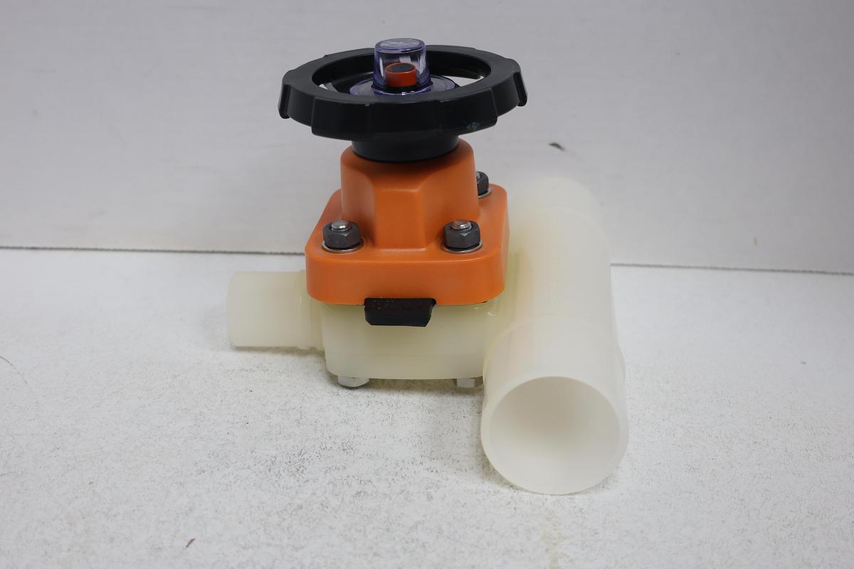 George Fischer +GF+ 175.319.009 SYGEF BCF-HP Zero Static Diaphragm Valve GHA-10