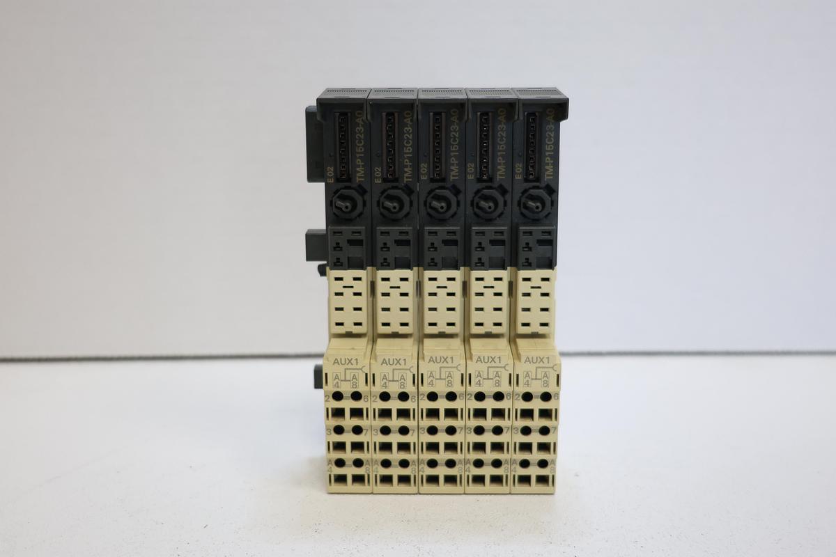 Used Siemens SIMATIC DP ET200S Terminal Module Lot of 5 TM-P15C23-A0 6ES7193-4CD30-0AA0
