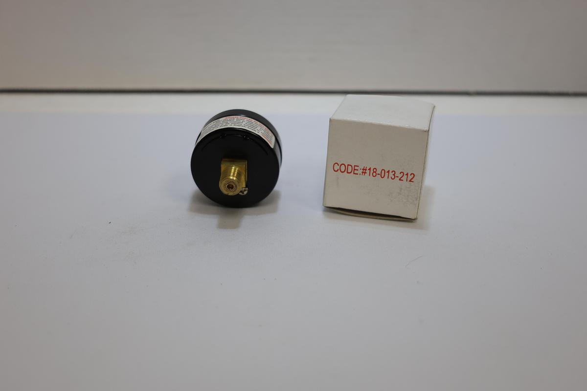 Used Norgren 18-013-212 Pressure Gauge 160 PSI 11 Bar 1.1 MPa NOS