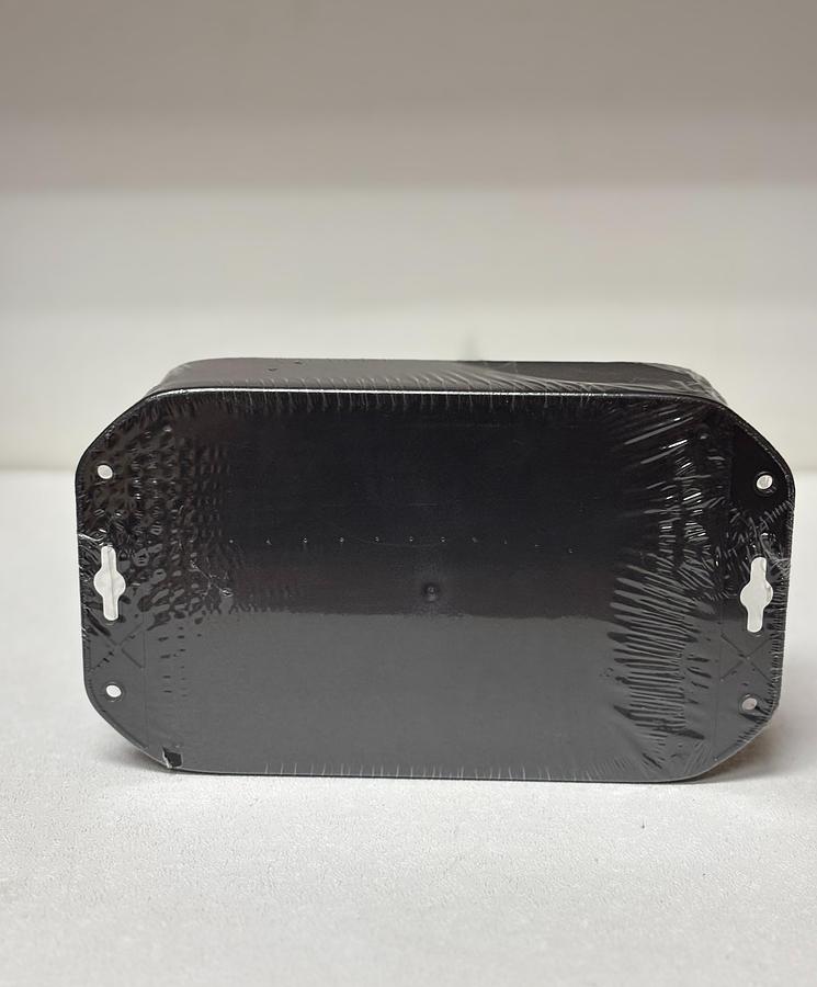 Used Bud Industries PW-12850-TMB Black Enclosure Box GHA-47