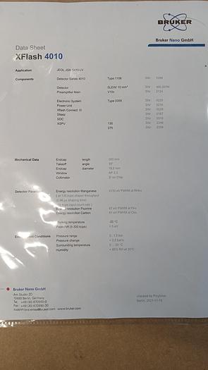 Used JEOL JSM-5410LV Scanning Microscope & Related Equipment (GH0-0)