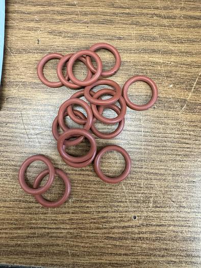 Used QTY 16 Hitec O-Ring VMQ 80.5/SIL80F OR 4067 ID 17,04 x 3,53mm GHSC-D2