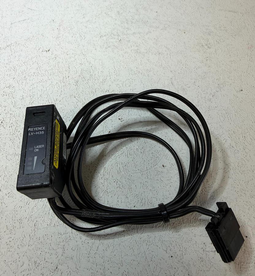 Used KEYENCE LV-H35 Laser Sensor Head Reflective Type LV Series – Used GHGC-15