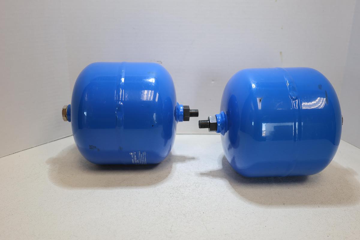 Used Rocco 2.5L Compressed Air Reservoir Tank 11 Bar Steel Receiver Made Italy