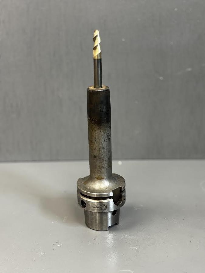 Used TOOLING INNOVATIONS HSK63ASF-038-590 SHRINK FIT TOOL HOLDER GHA-GS50