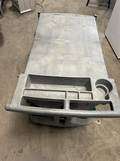 Used AKRO-MILS Bin Utility Cart - 11" X 5-1/2" X 5" Green Bins - GHC-11