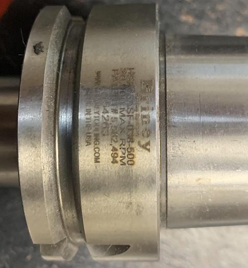 Used Briney Shrink Fit Tool Holder HSK63ASF-038-500 2 pack GHA-gs3