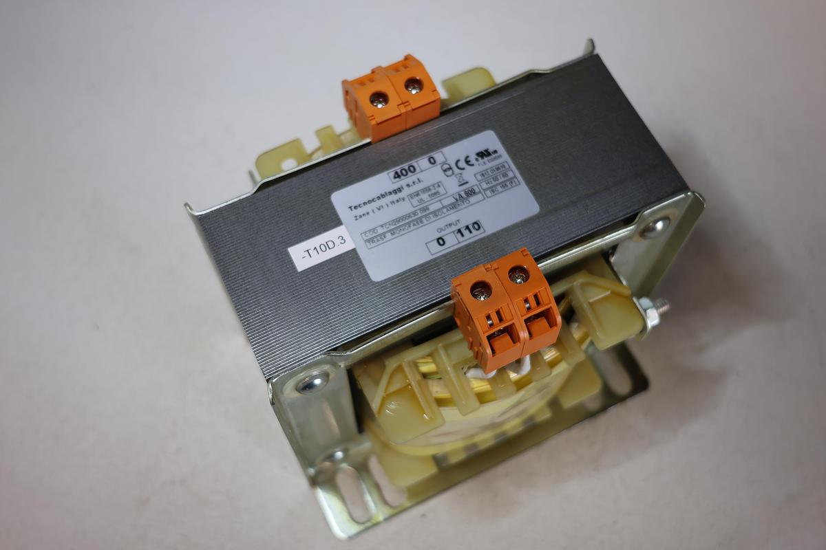Used Tecnocablaggi S.R.L.  TCN29000630 Single Phase Isolation Transformer 600VA GHC-16